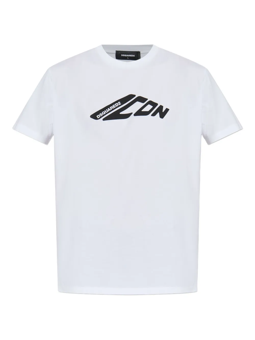 DSQUARED2 Icon logo T-shirt Wit