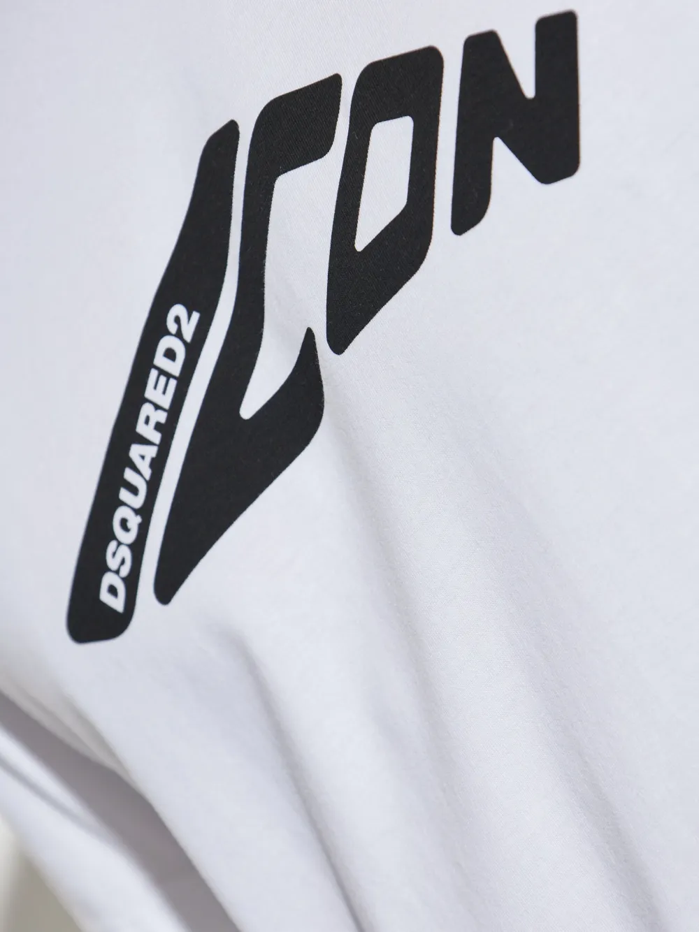 DSQUARED2 Icon logo T-shirt Wit