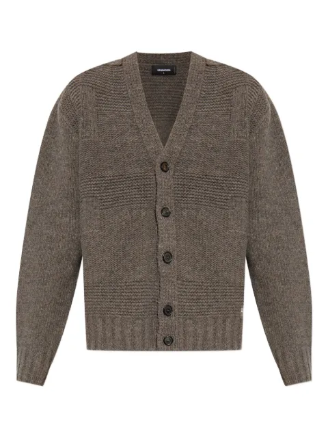 DSQUARED2 cardigan med V-hals