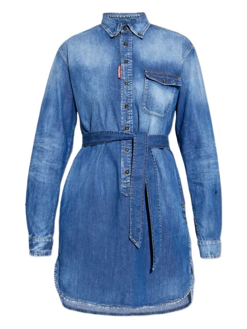 DSQUARED2 button-fastening denim mini dress