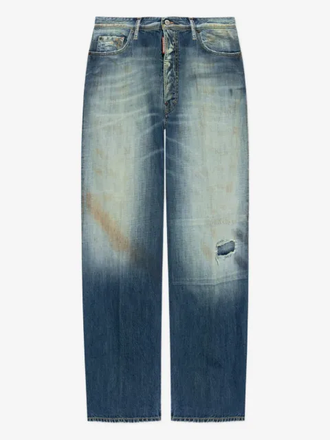 DSQUARED2 jean à effet usé