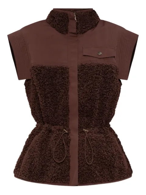 Ulla Johnson panelled fleece waistcoat