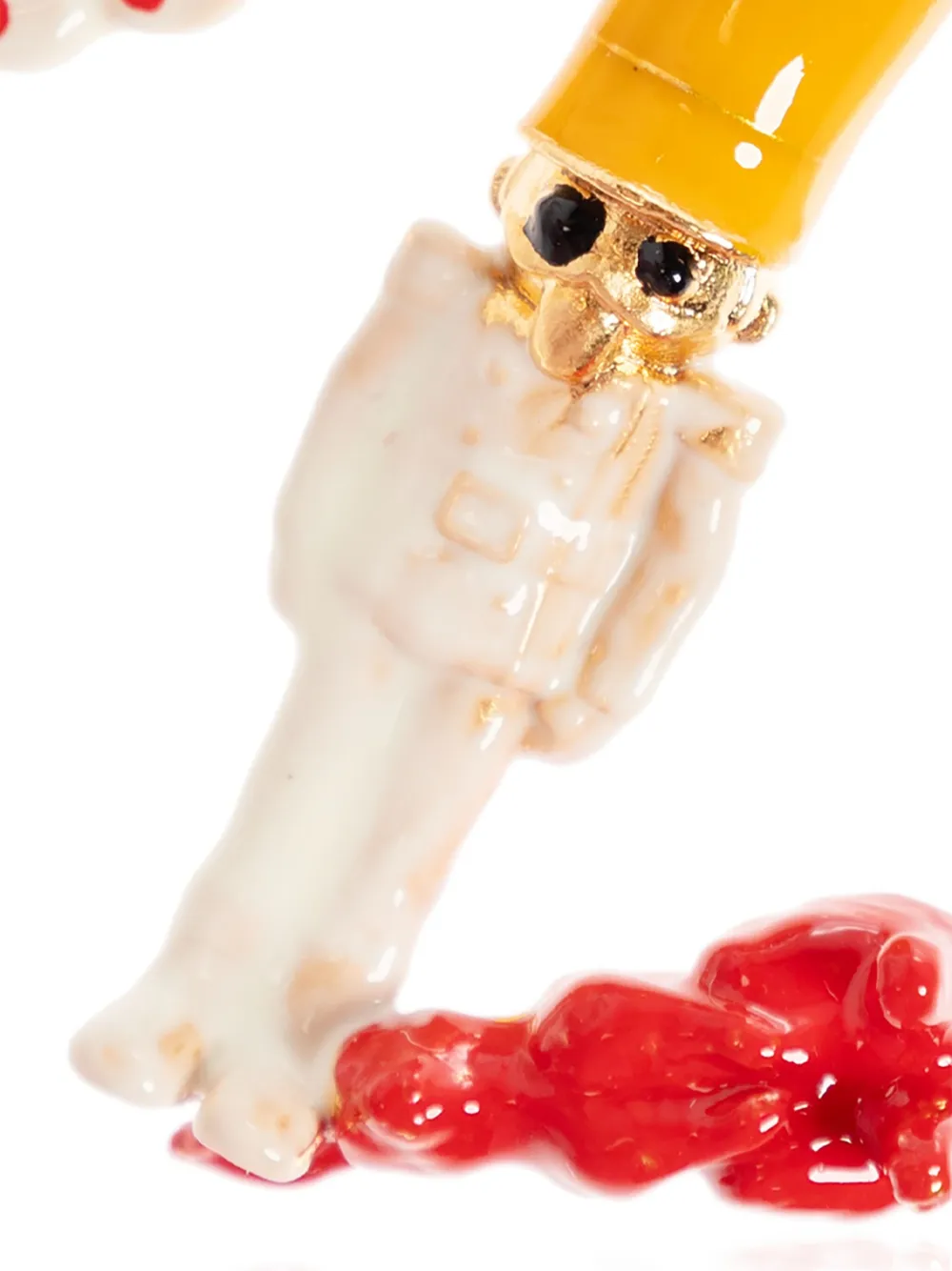 Marni Nutcracker Necklace Charm In Multi