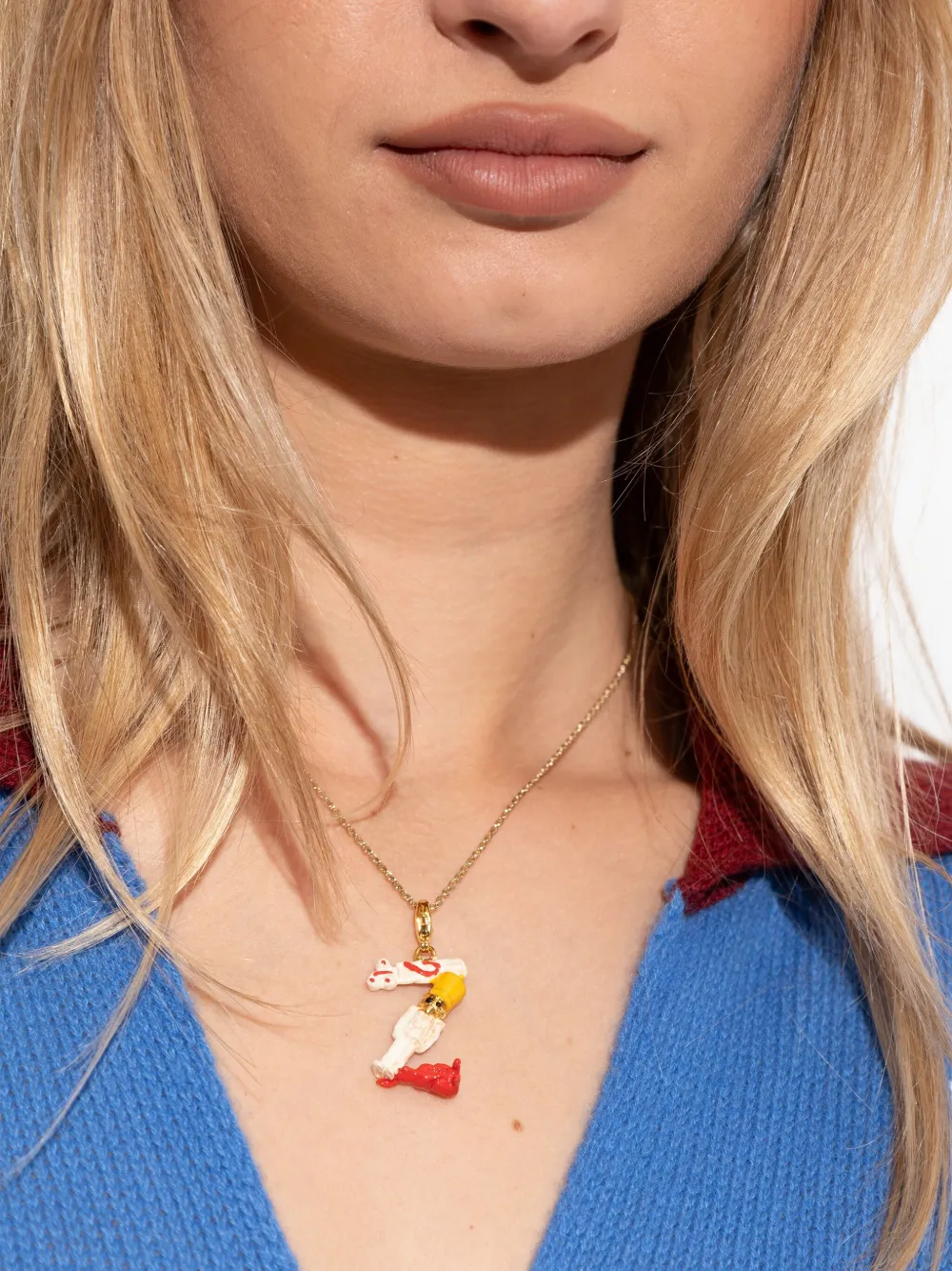 Marni Nutcracker Necklace Charm In Multi