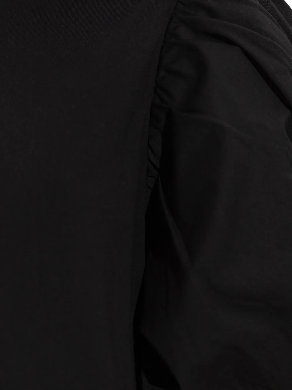 AllSaints puff-sleeve top Zwart