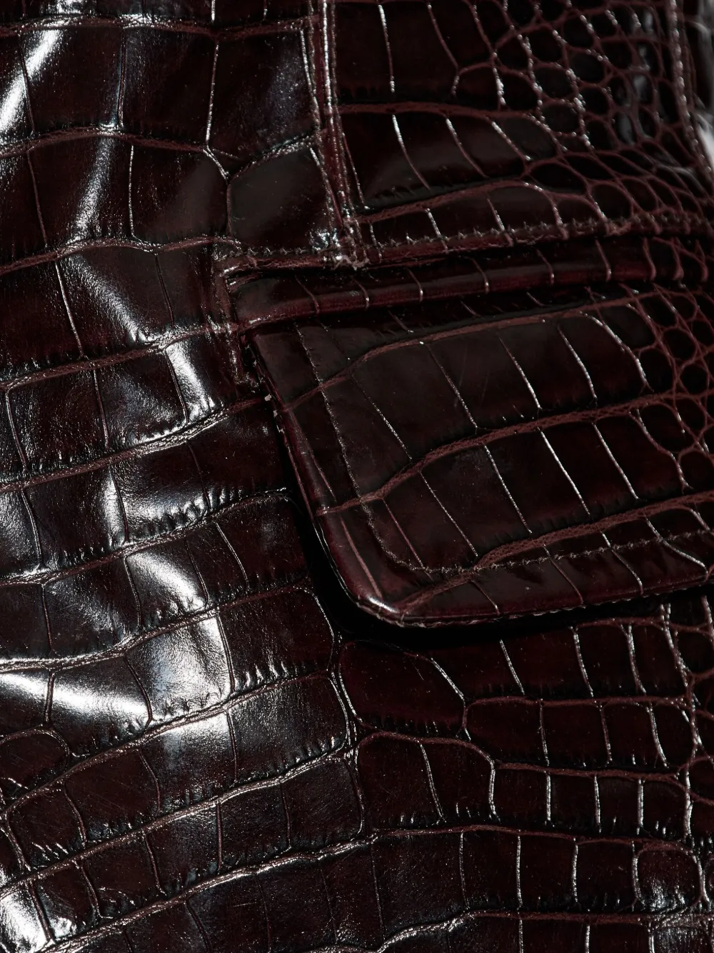 DSQUARED2 crocodile-embossed blazer Bruin