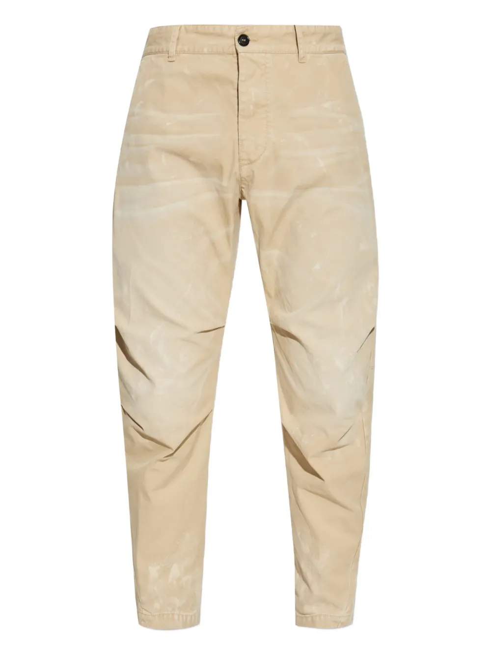DSQUARED2 cotton trousers Beige