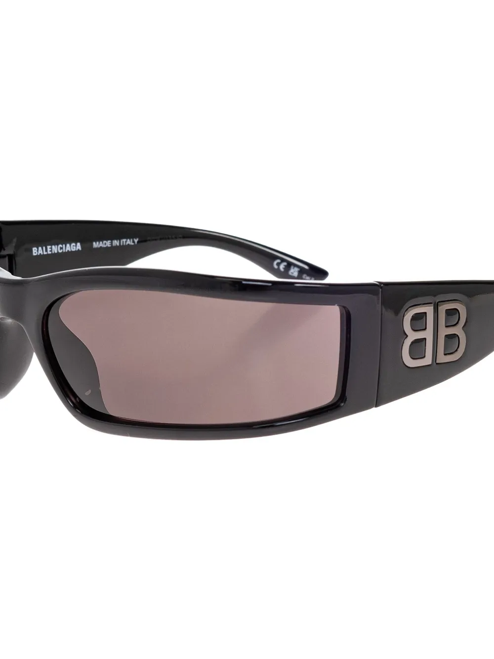 Balenciaga Eyewear rectangular-frame sunglasses Zwart