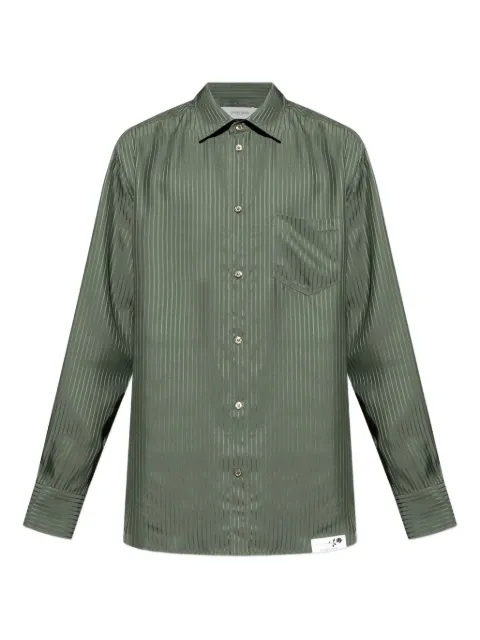 Golden Goose pinstripe buttoned-cuff shirt