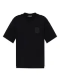 DSQUARED2 embroidered-badge cotton T-shirt - Black