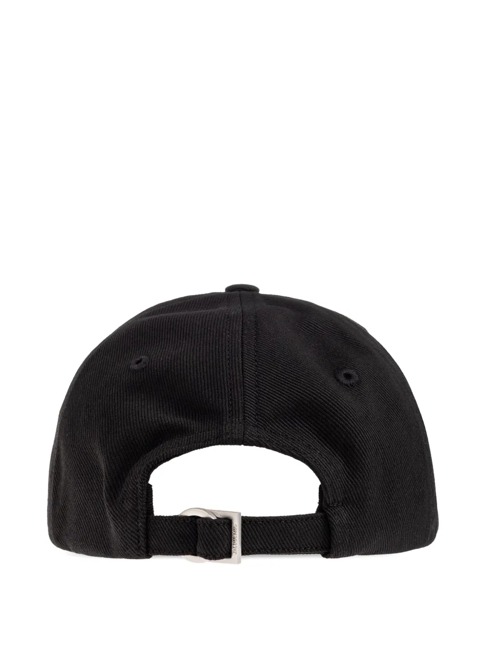Jacquemus The Gadjo honkbalpet met logoplakkaat Zwart