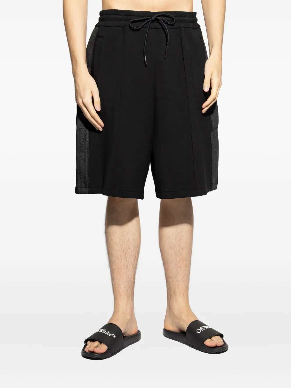 DSQUARED2 Shorts met trekkoord Zwart