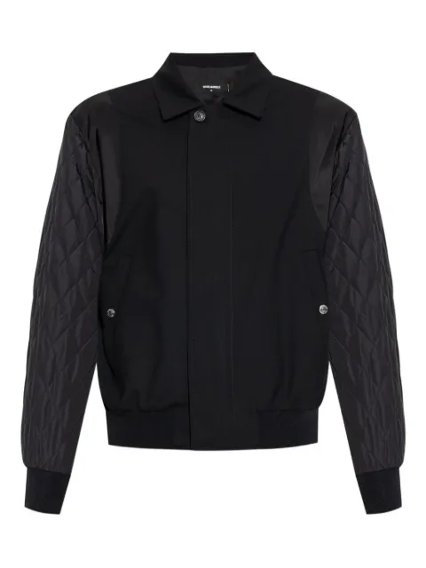 DSQUARED2 quilted-sleeve bomber jacket