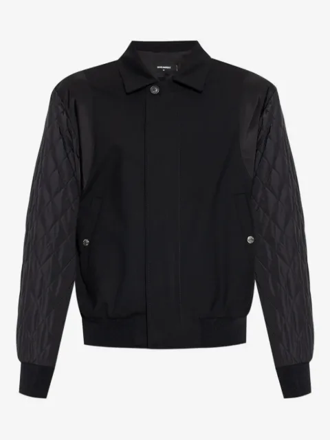 DSQUARED2 quilted-sleeve bomber jacket