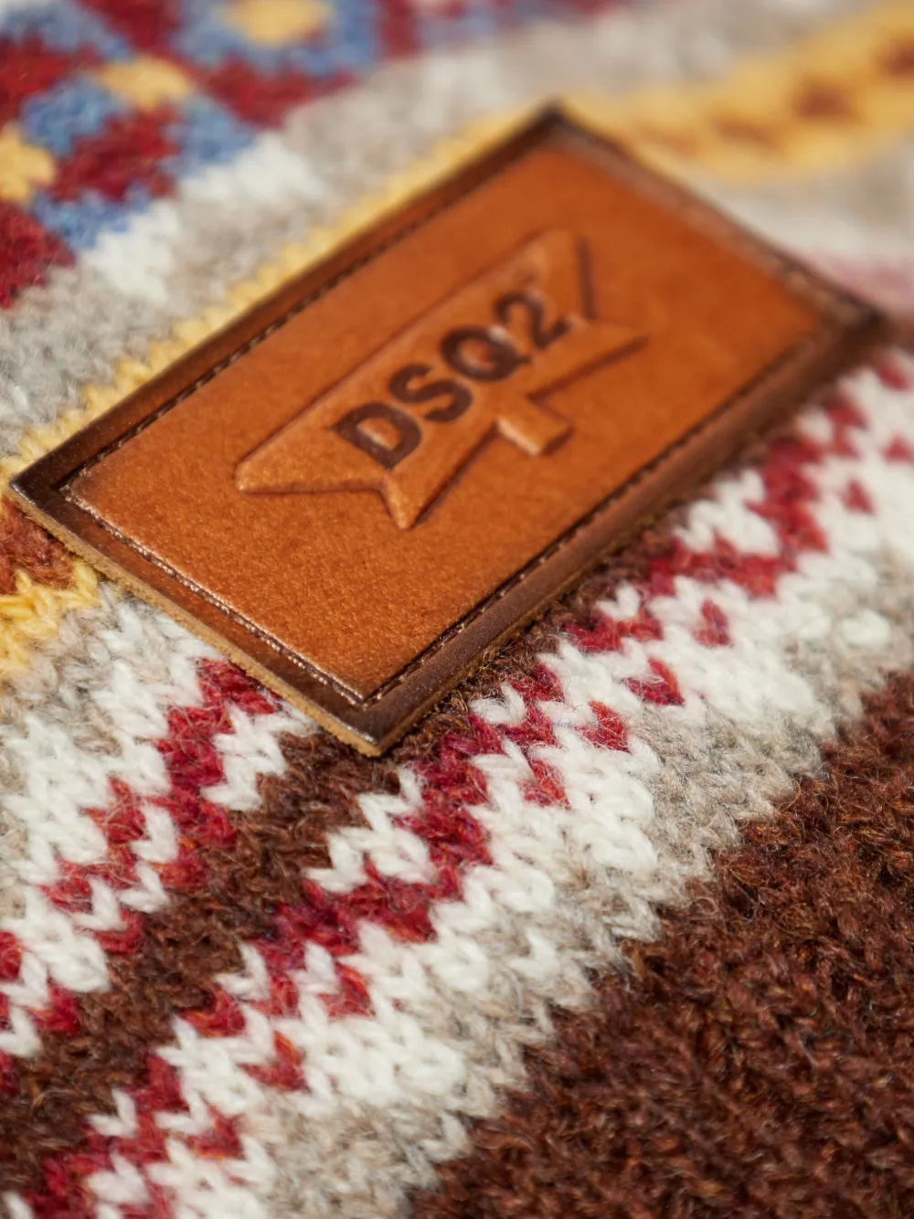 Dsquared2 Sleeveless Sweater In Multi