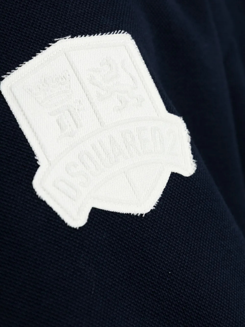 DSQUARED2 logo-patch short-sleeve T-shirt Zwart