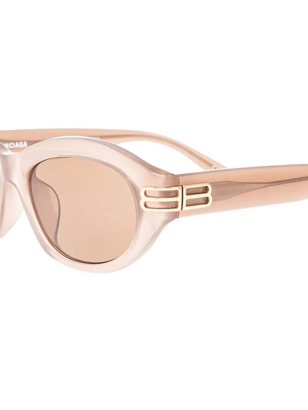 Balenciaga Eyewear oval-frame sunglasses Roze