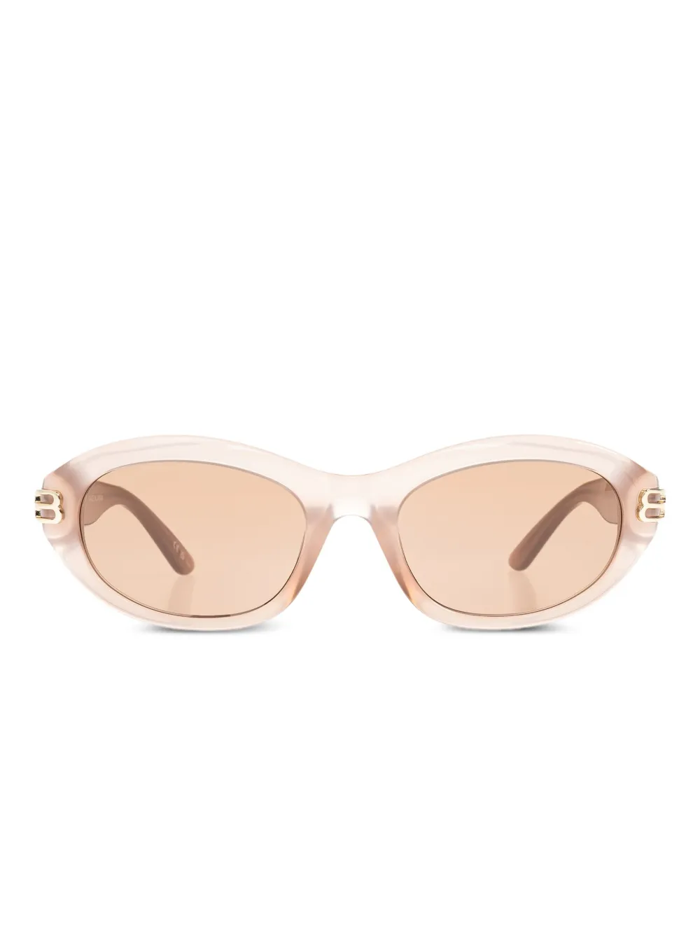 Balenciaga Eyewear oval-frame sunglasses Roze