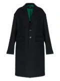 DSQUARED2 buttoned wool-blend coat - Black