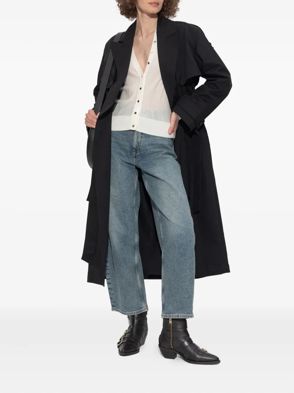 AllSaints Straight jeans - Blauw