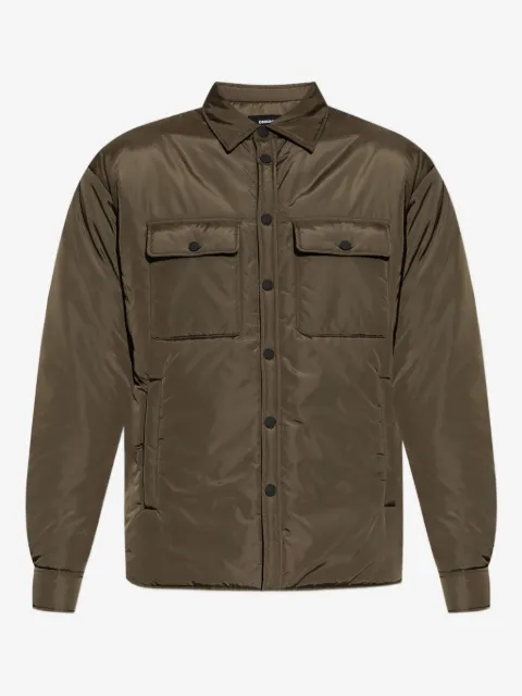 DSQUARED2 chamarra con bolsillos y solapa