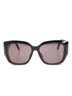 Balenciaga Eyewear BBロゴ サングラス | ブラック | FARFETCH JP