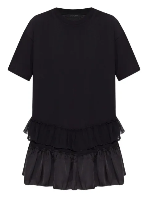 AllSaints layered ruffle dress