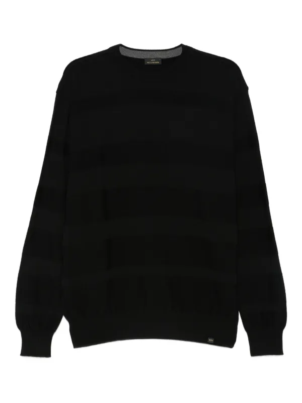 Paul & Shark ストライプ セーター | ブラック | FARFETCH JP