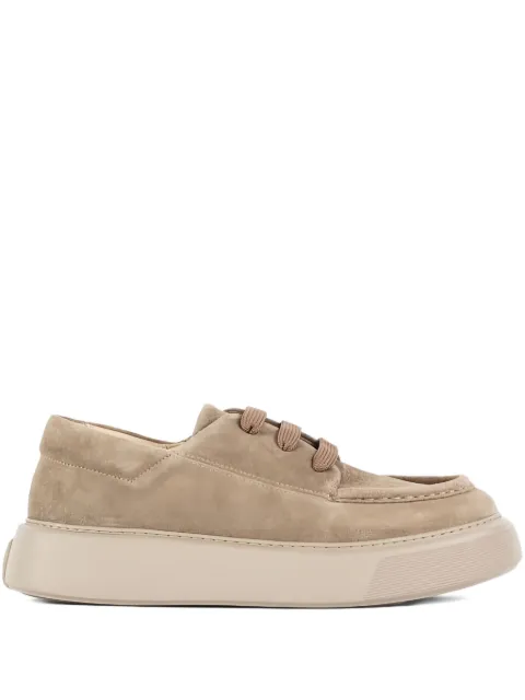 REFERENC Tahoe suede moc-toe trainers