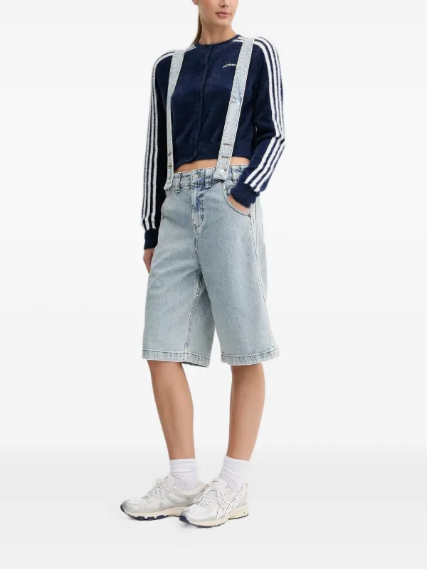 Adidas × Jeremy Scott プルオーバー Adidas x Jeremy Scott デニムオーバーオール | ブルー | FARFETCH JP