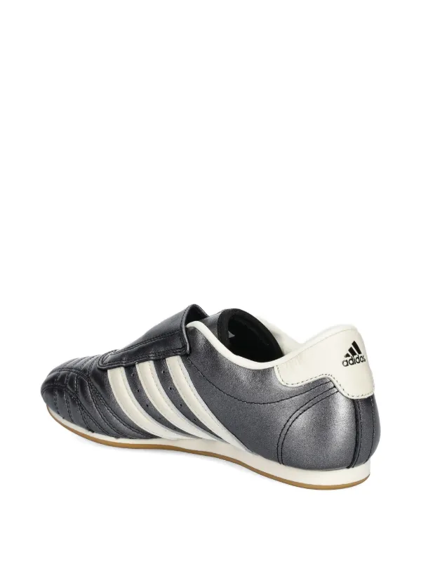 adidas gazelle silver green womens Adidas Women's Taekwondo 'Floral' Cream White / Gold Metallic / Gum Slip On  Sneakers