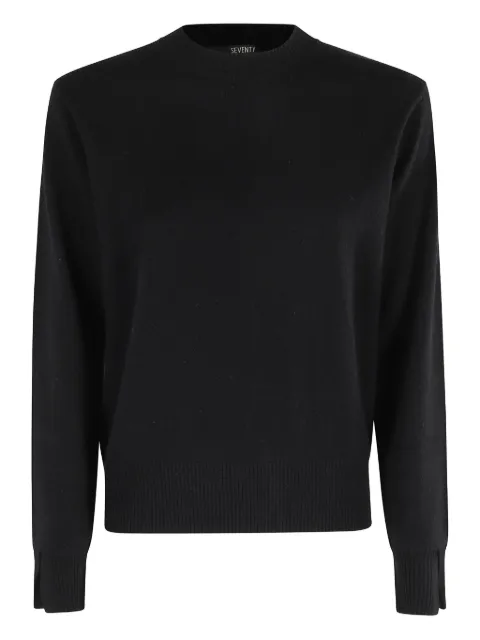 Seventy pull côtelé à encolure ronde