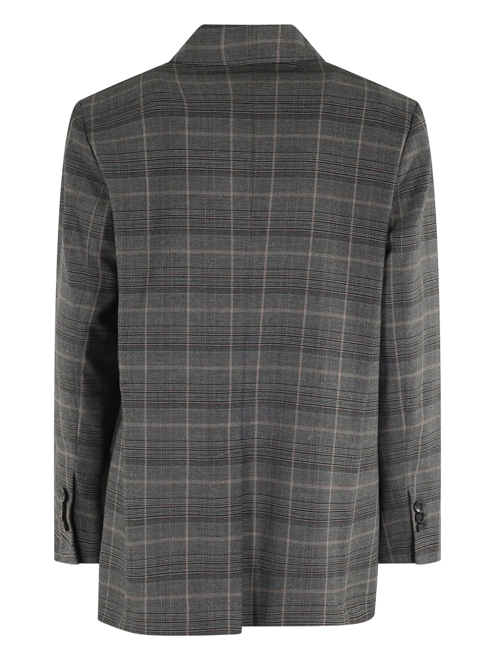 Seventy Geruite blazer Grijs