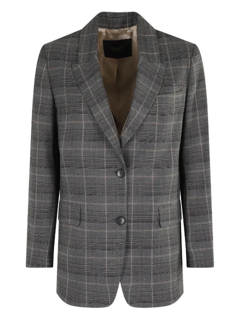 Seventy blazer con botones y cuadros estampados