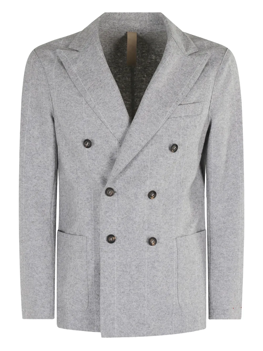 Eleventy pinstripe double-breasted blazer Grijs