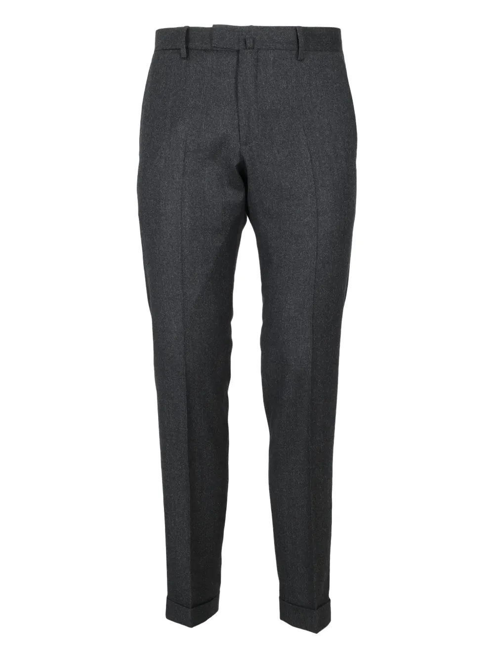 Briglia 1949 cuffed wool trousers Grijs