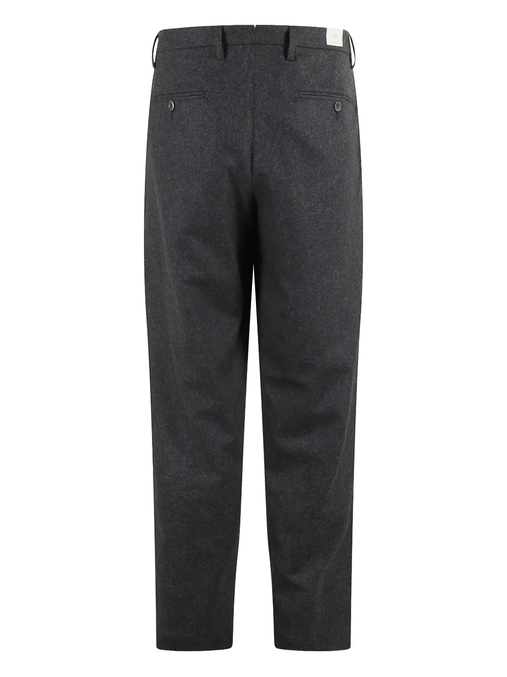 Briglia 1949 pleated wool-cashmere blend trousers - Grijs