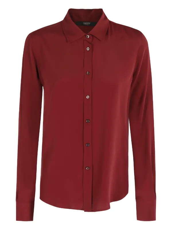 Seventy button-down Shirt Red FARFETCH PH - Main Image