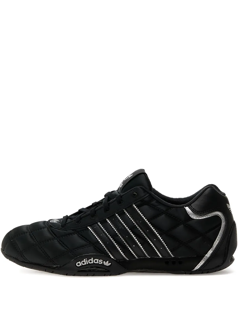 Adidas Superstar shell-toe 3-stripes logo sneakers Black