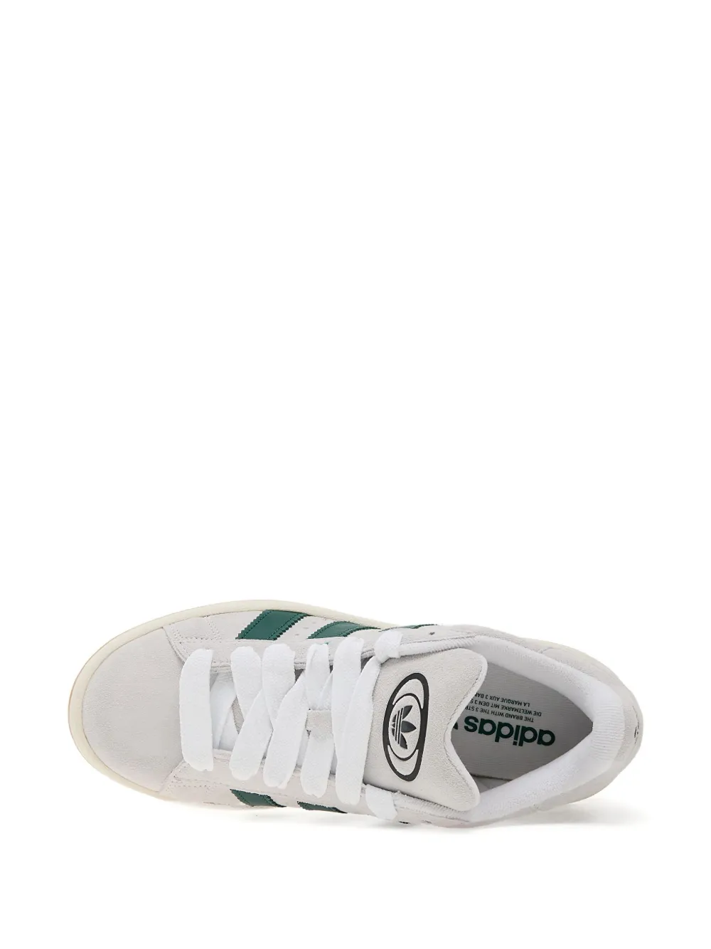 adidas Campus 00s suede 3-stripes logo sneakers White