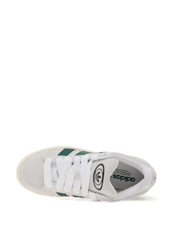 Adidas Campus 00s Suede 3-stripes Logo Sneakers | White | FARFETCH