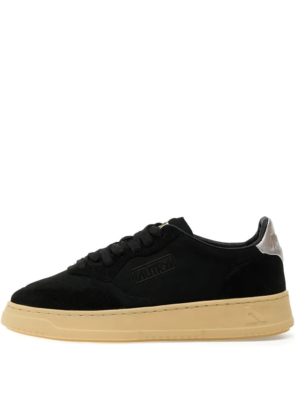 Autry Medalist suede sneakers Black