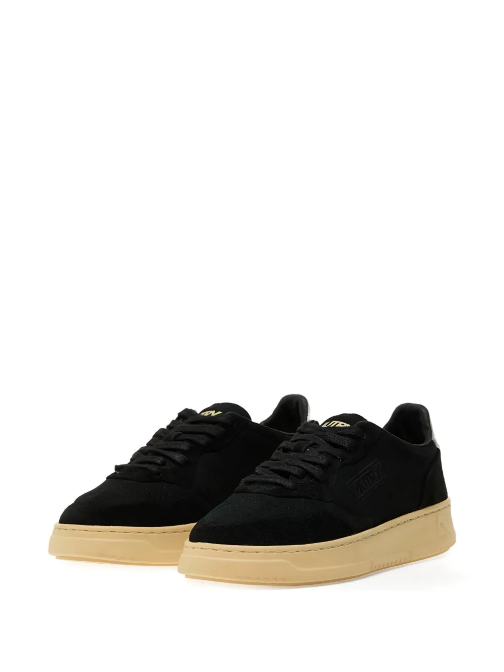 Autry Medalist suede sneakers Black