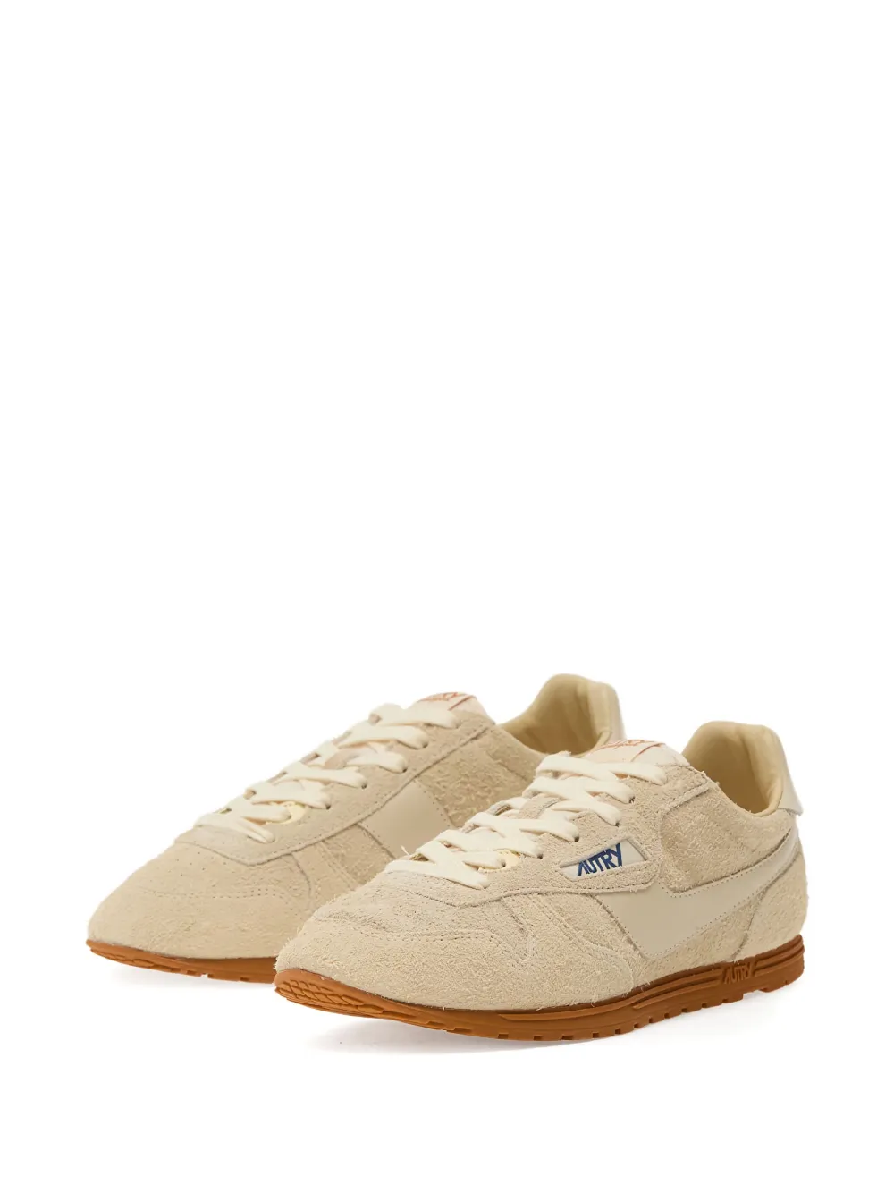 Autry Windspin suede sneakers Neutrals