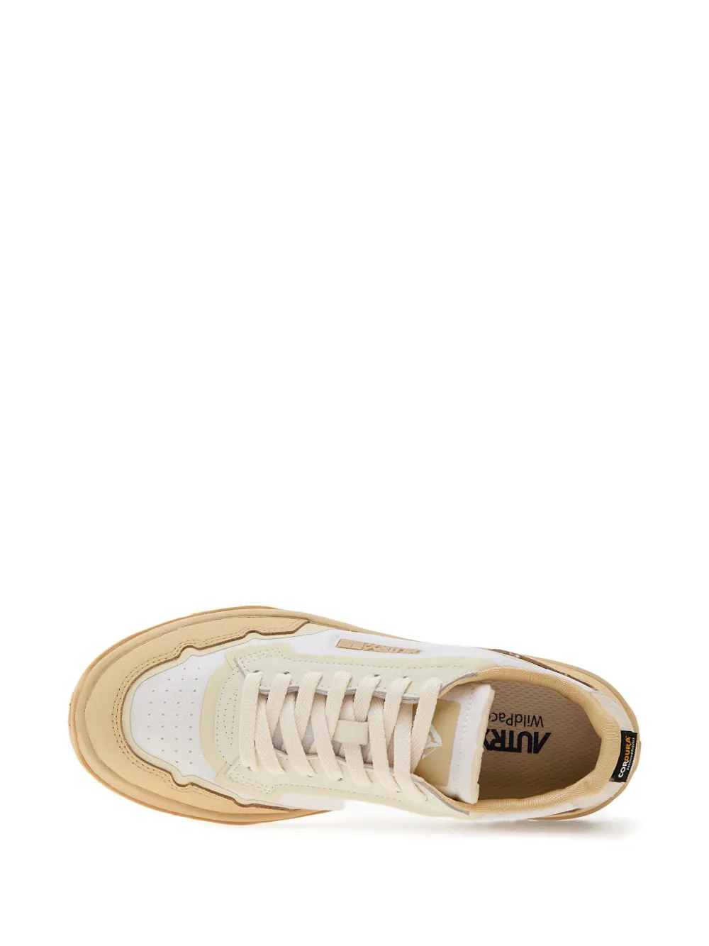 Autry Wildpace low-top panelled sneakers White