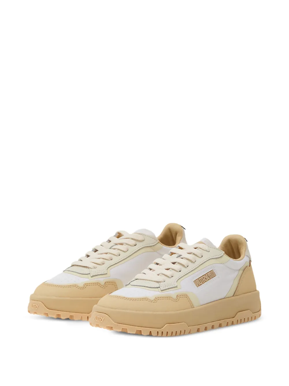 Autry Wildpace low-top panelled sneakers White