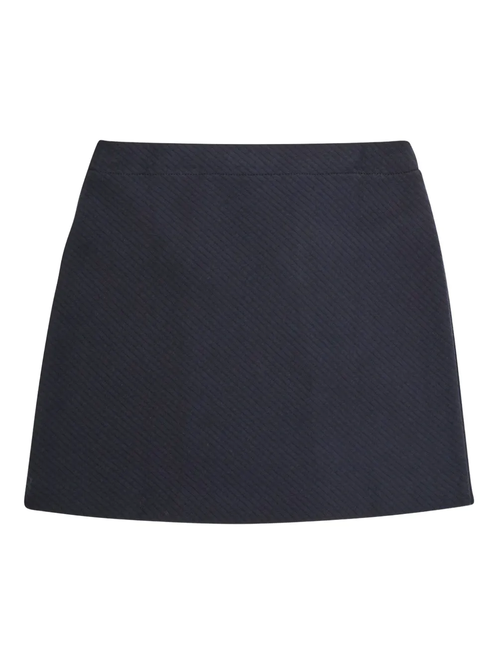 Emporio Armani Kids Mini-rok met dubbele rij knopen Blauw