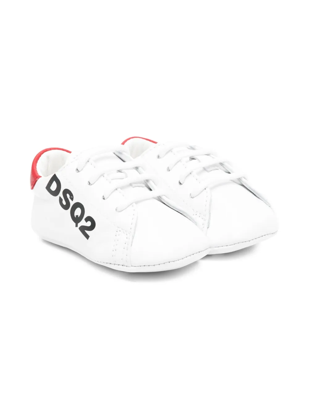 DSQUARED2 KIDS logo-detail pre-walkers White