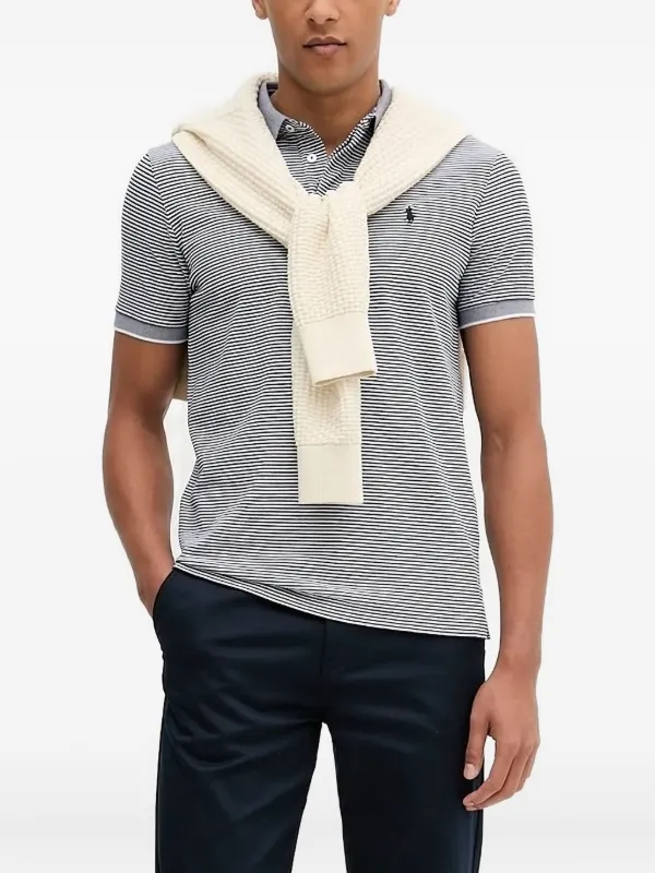Polo Ralph Lauren ストライプ ポロシャツ | ブルー | FARFETCH JP
