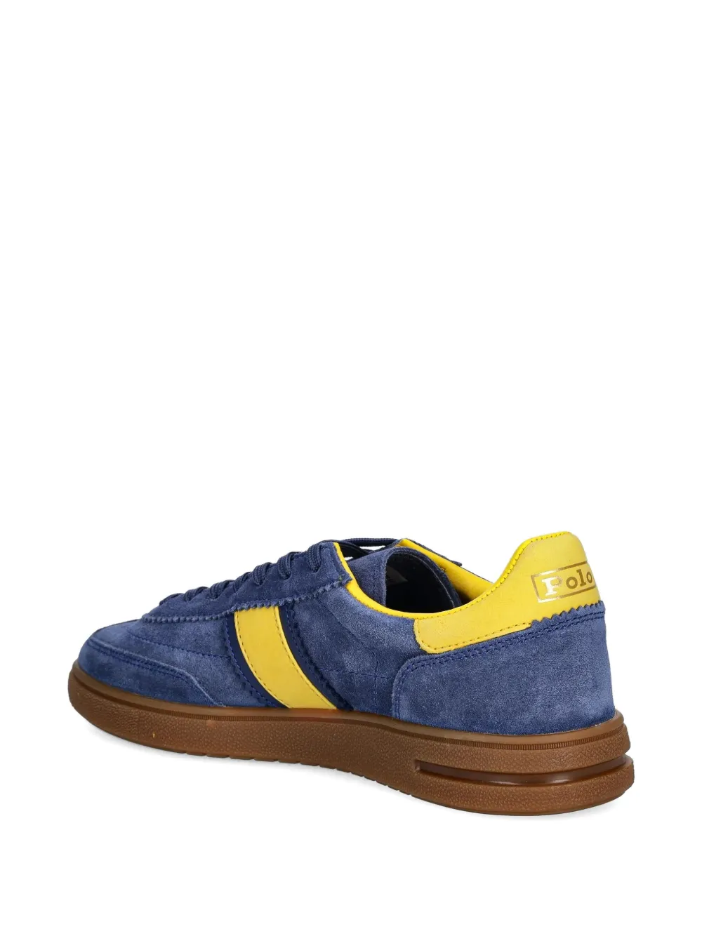 Polo Ralph Lauren Bedford suede stripe sneakers Blue
